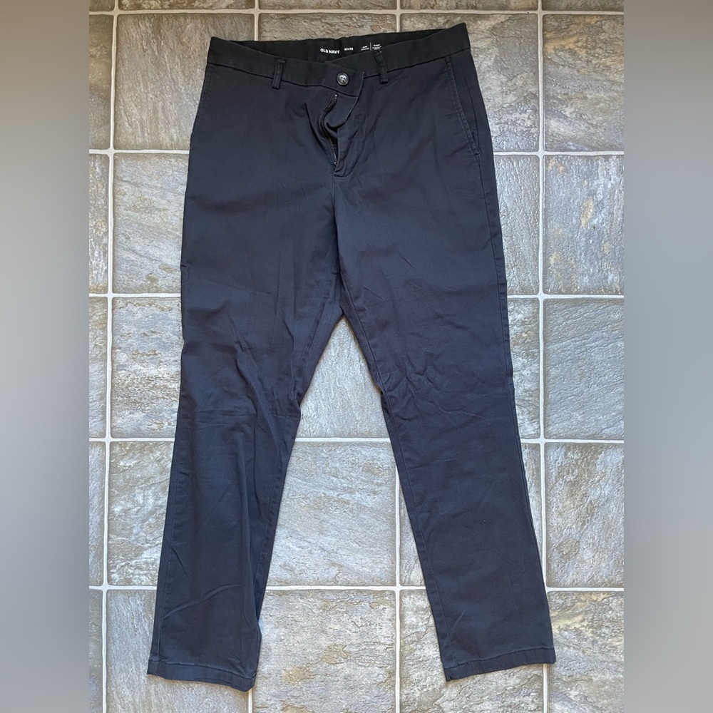 Men’s 32x30 Old Navy Slim Dark Grey Pants